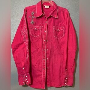 ARIAT Western long sleeve shirt sz S/P